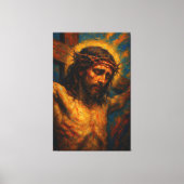 Christus in doodsangst canvas afdruk (Voorkant)