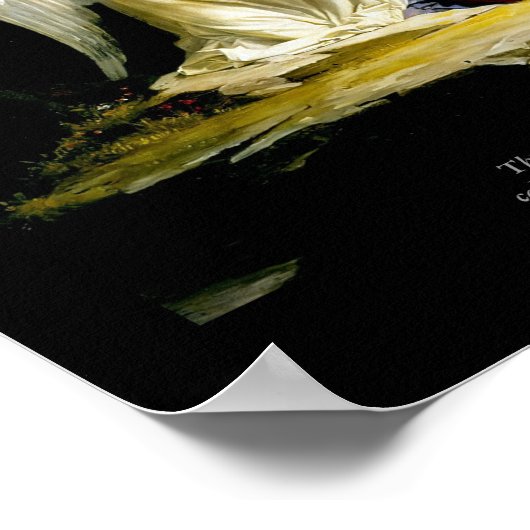 Christus in Gethsemane Bloch Fine Art Canvas Afdru Poster (Hoek)