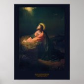 Christus in Gethsemane - Heinrich Hofmann 1890 Poster (Voorkant)