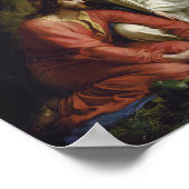 Christus in Gethsemane, Religieus Poster (Hoek)