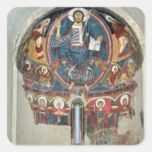 Christus in Glory 2 Vierkante Sticker