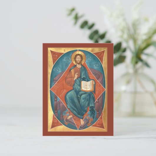 Christus in Glory Briefkaart (Staand voorkant)