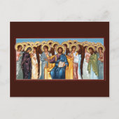 Christus in Glory Prayer Card Briefkaart (Voorkant)
