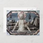 Christus in het graf van Jacopo Bellini Briefkaart (Voorkant / Achterkant)