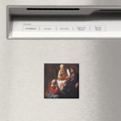 Christus in het Huis van Maria & Martha Magneet (Insitu (Vaatwasser))