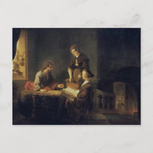 Christus in het Huis van Martha en Mary Briefkaart
