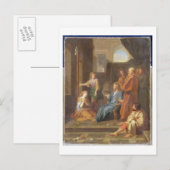 Christus in het Huis van Martha en Mary Briefkaart (Voorkant / Achterkant)