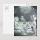 Christus in het Huis van Martha en Mary Briefkaart (Voorkant / Achterkant)