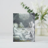 Christus in het Huis van Martha en Mary Briefkaart (Staand voorkant)