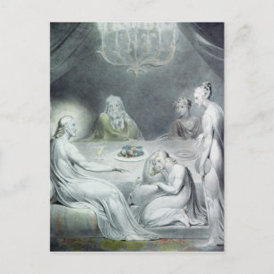 Christus in het Huis van Martha en Mary Briefkaart