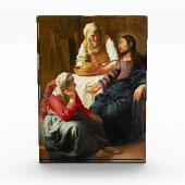 Christus in het Huis van Martha en Mary Fotoblokken (Voorkant)