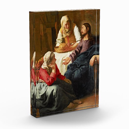 Christus in het Huis van Martha en Mary Fotoblokken (Links)