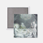 Christus in het Huis van Martha en Mary Magneet (Voorkant / Achterkant)