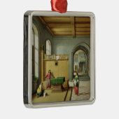 Christus in het Huis van Martha en Mary Metalen Ornament (Rechts)