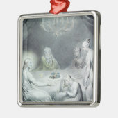 Christus in het Huis van Martha en Mary Metalen Ornament (Links)