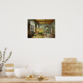 Christus in het Huis van Martha en Mary Poster (Keuken)