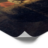 Christus in het Huis van Martha en Mary Poster (Hoek)