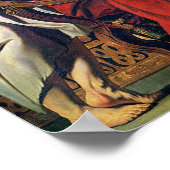 Christus in het Huis van Martha en Mary van Bethan Poster (Hoek)