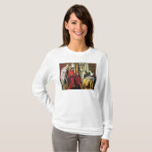 Christus in het Huis van Martha en Mary van Bethan T-shirt (Voorkant volledig)
