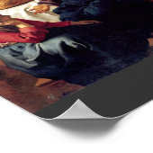 Christus in het huis van Martha en Mary, van Verme Poster (Hoek)