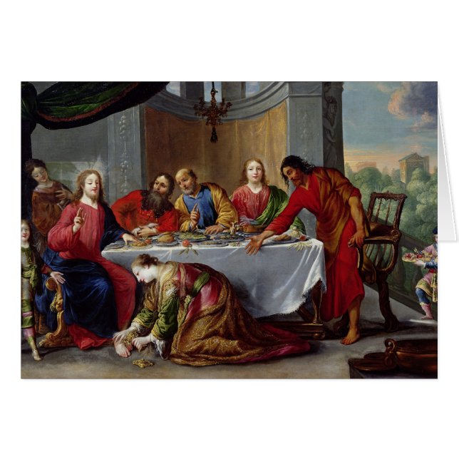 Christus in het huis van Simon de Pharisee (Voorkant Horizontaal)