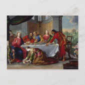 Christus in het huis van Simon de Pharisee Briefkaart (Voorkant)
