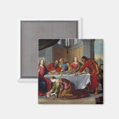 Christus in het huis van Simon de Pharisee Magneet (Voorkant / Achterkant)