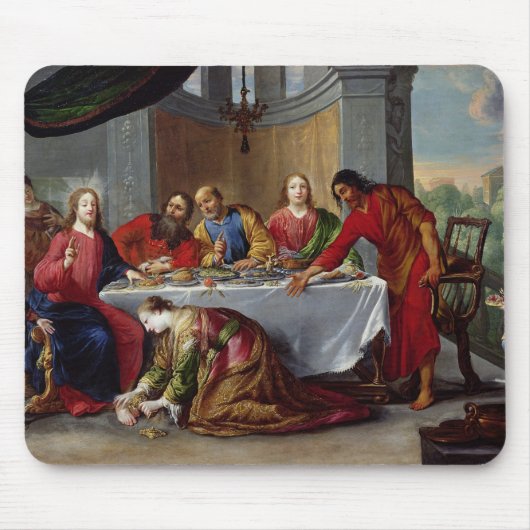Christus in het huis van Simon de Pharisee Muismat (Voorkant)