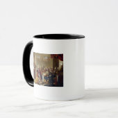 Christus in het huis van Simon the Pharisee, 1660 Mok (Voorkant links)