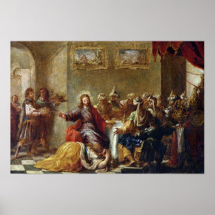 Christus in het huis van Simon the Pharisee, 1660 Poster