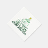 Christus in het kerstservet servetten (Hoek)