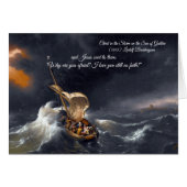 Christus in het Storm (Voorkant Horizontaal)