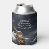 Christus in het Storm Blikjeskoeler (Blikje Voorkant)