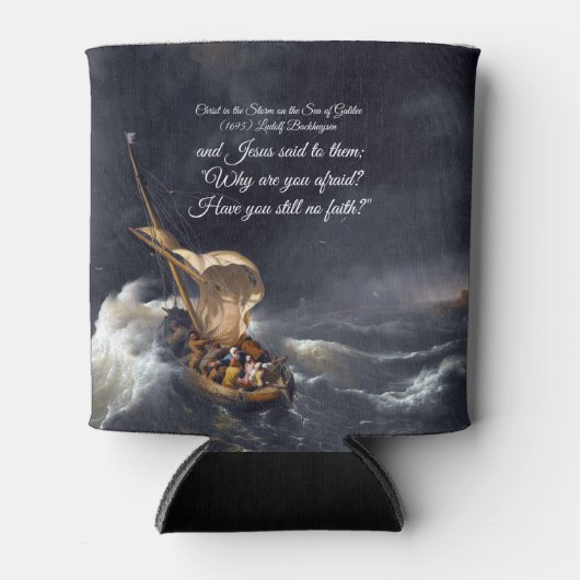 Christus in het Storm Blikjeskoeler (Voorkant)