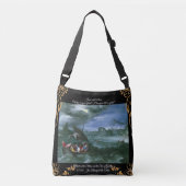 Christus in het Storm Crossbody Tas (Voorkant)
