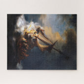 Christus in het Storm op het Zee van Galilea Legpuzzel (Horizontaal)