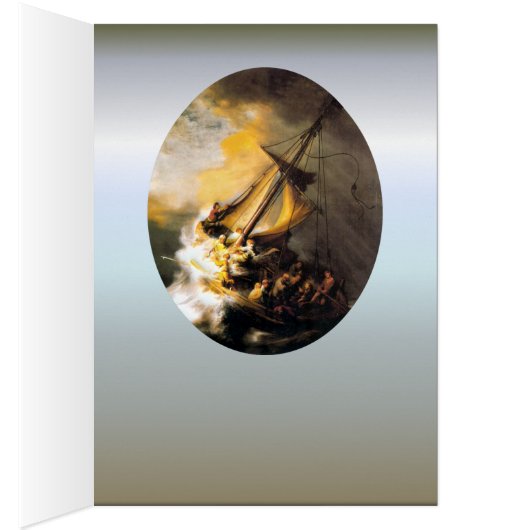 Christus in het Storm op het Zee van Galilee-Rembr (Binnen (Rechts))