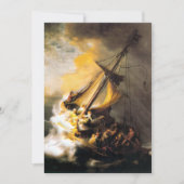 Christus in het Storm op het Zee van Galilee-Rembr (Voorkant)