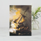 Christus in het Storm op het Zee van Galilee-Rembr (Staand voorkant)