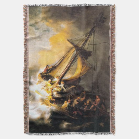 Christus in het Storm op het Zee van Galilee-Rembr Deken (Voorkant Verticaal)