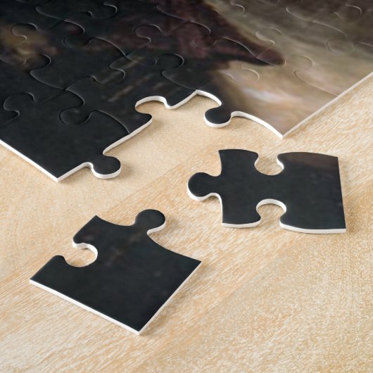 Christus in het Storm op het Zee van Galilee-Rembr Legpuzzel (Zijkant)