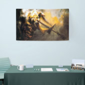 Christus in het Storm op het Zee van Galilee-Rembr Spandoek (Beurs)