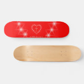 Christus in je hartskateboard persoonlijk skateboard (Horizontaal)