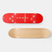Christus in je hartskateboard skateboard (Horizontaal)