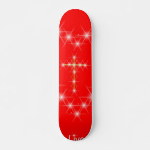 Christus in je hartskateboard skateboard