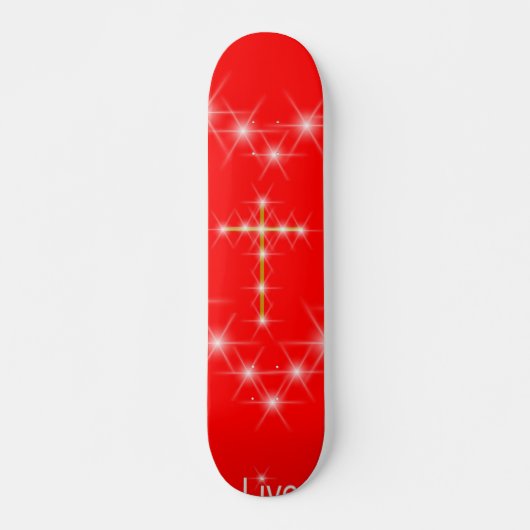 Christus in je hartskateboard skateboard (Voorkant)
