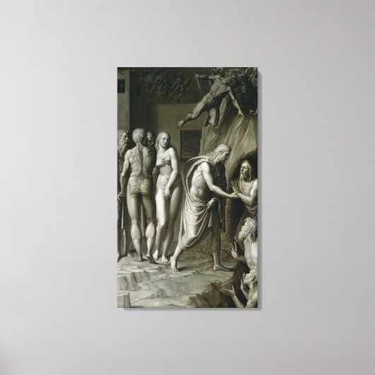 Christus in Limbo 2 Canvas Afdruk (Voorkant)