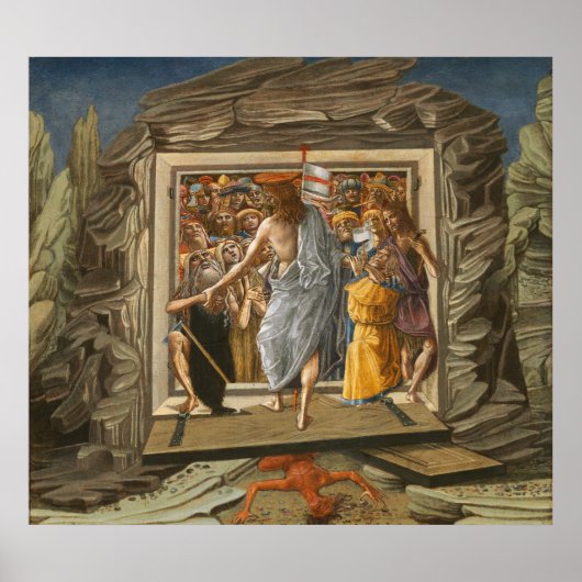 Christus in Limbo - B. di Giovanni Fine Art Poster (Voorkant)