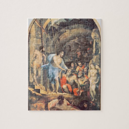Christus in Limbo, c.1530-35 (paneel) Legpuzzel (Verticaal)