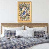 Christus in majesteit gestrekt canvas afdruk (Insitu (Slaapkamer))